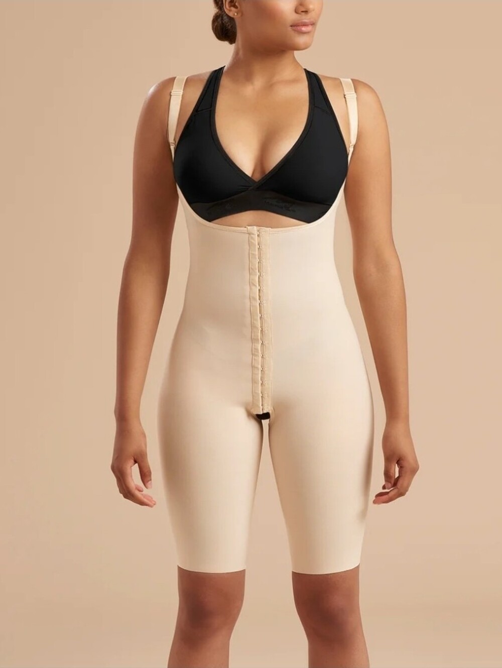 Marena Lipedema Recovery Girdle L High Back Short Length SFBHS Black